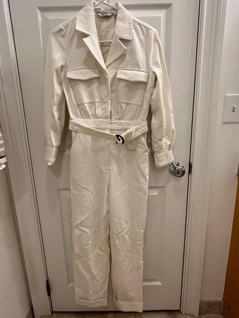 & Other Stories - Jumpsuit - White - XS